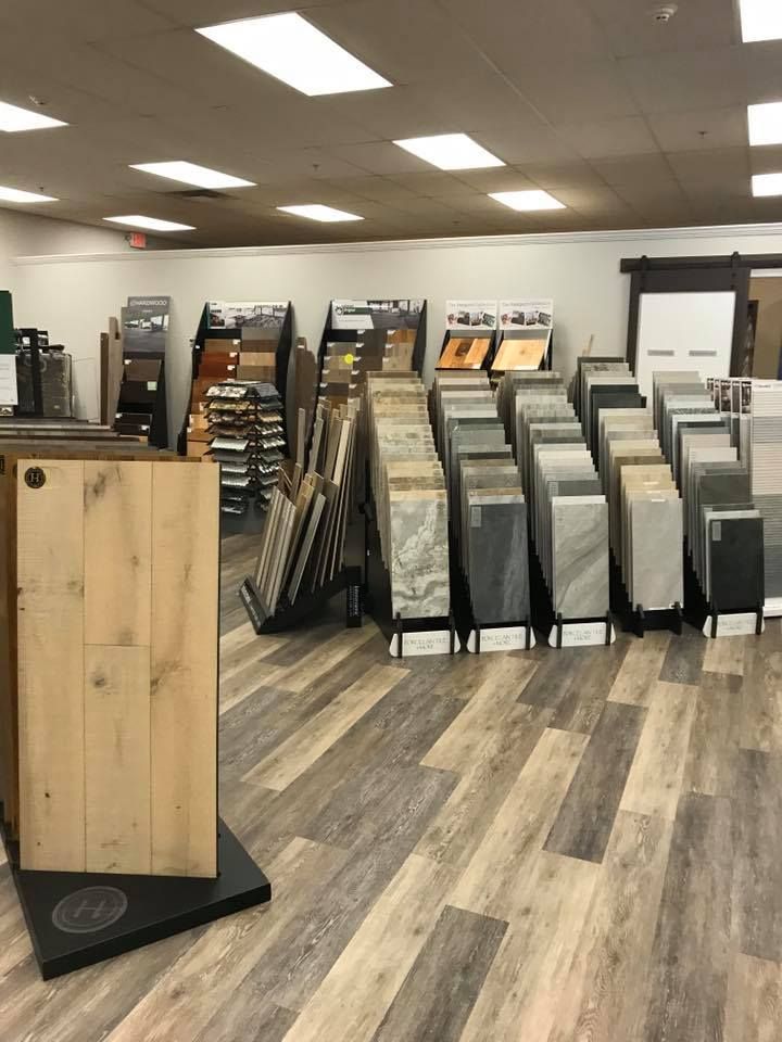 A store filled with lots of tiles and wooden floors