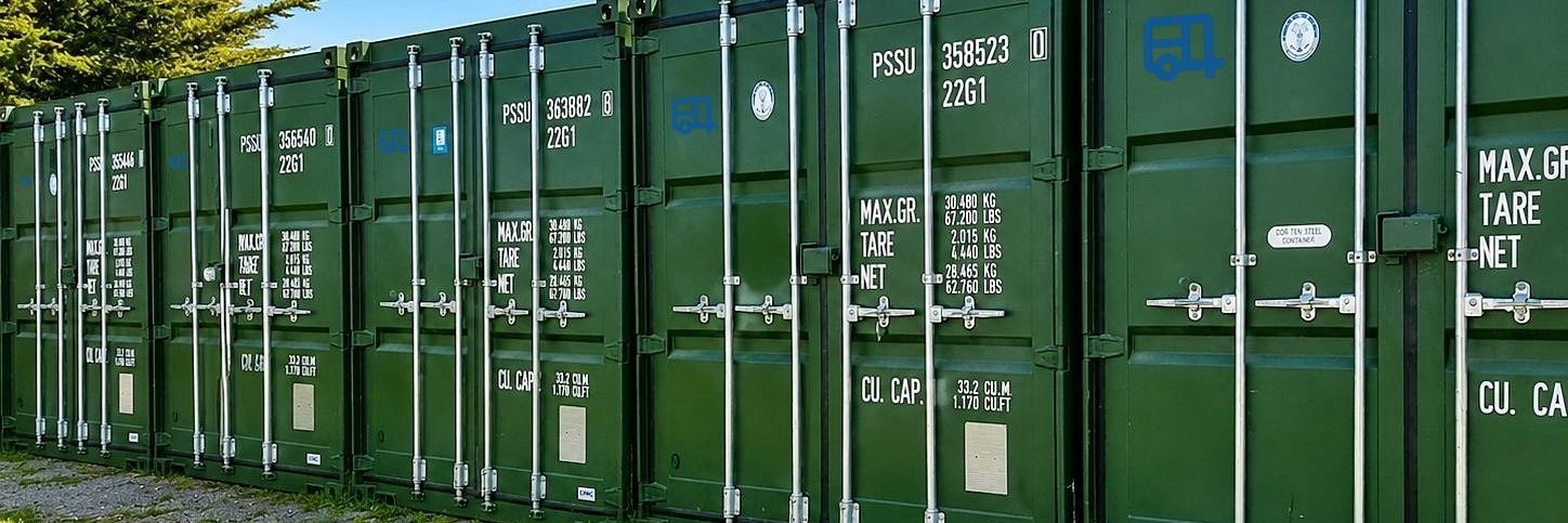 Suffolk Caravans offers the best secure shipping container storage near Ipswich