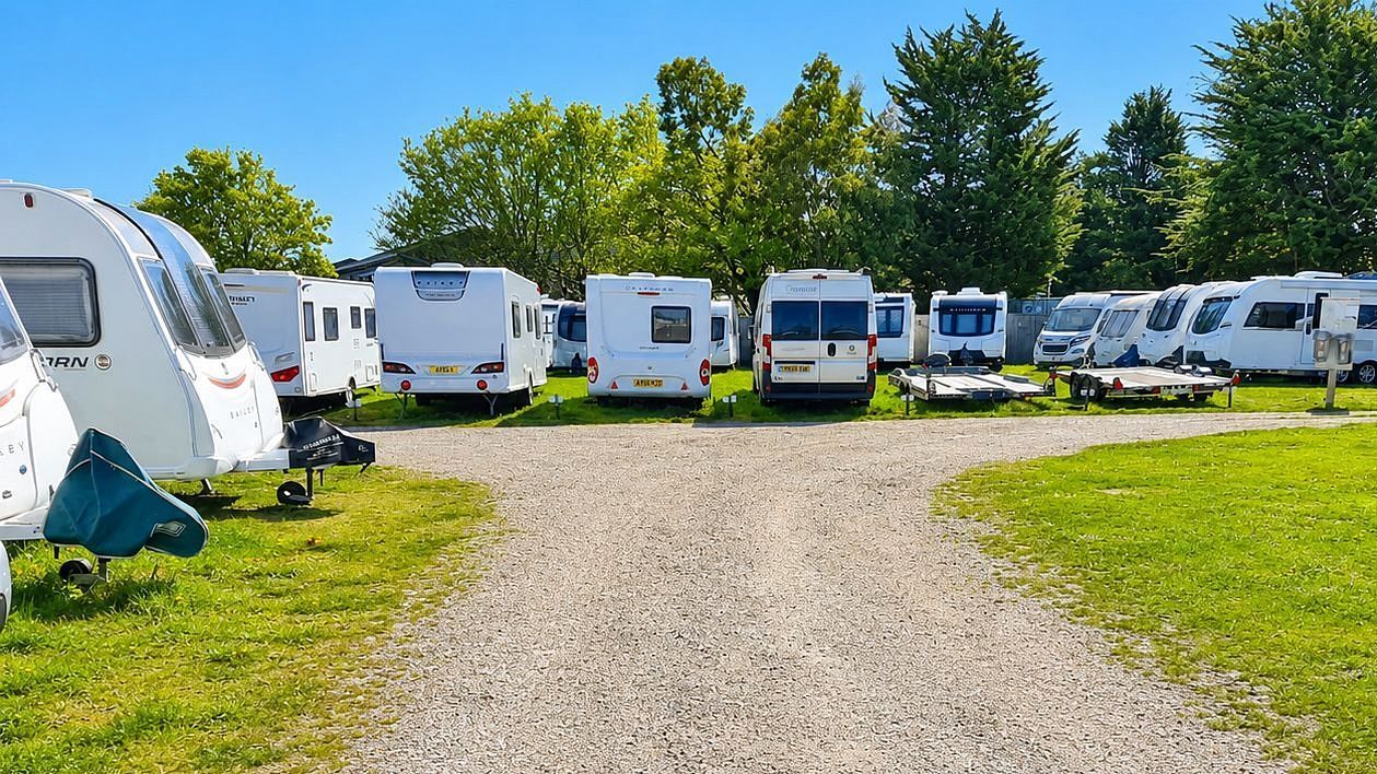 Suffolk Caravans Gold Standard CaSSOA Secure Caravan Storage Facility Near Ipswich in Suffolk 2
