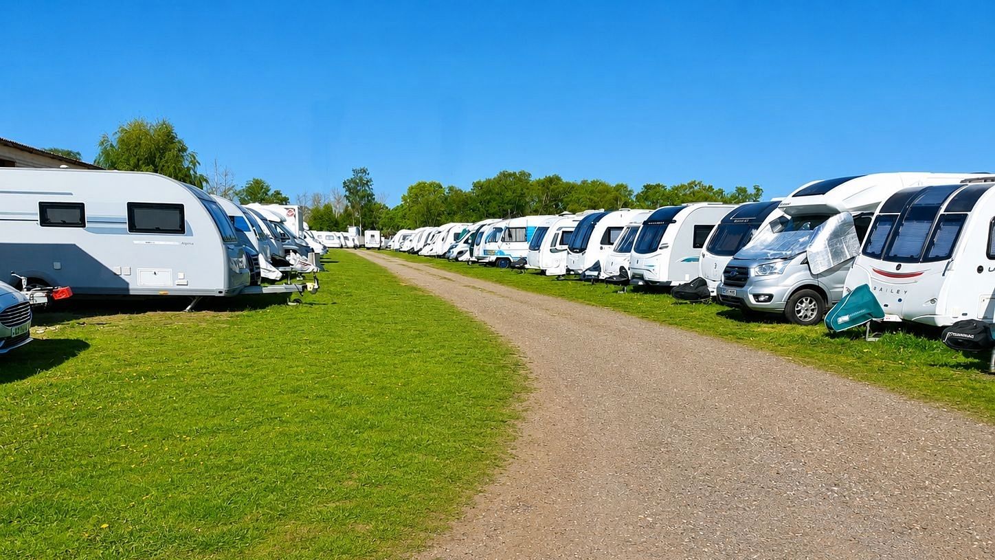 Suffolk Caravans Gold Standard CaSSOA Secure Caravan Storage Facility Near Ipswich in Suffolk 3