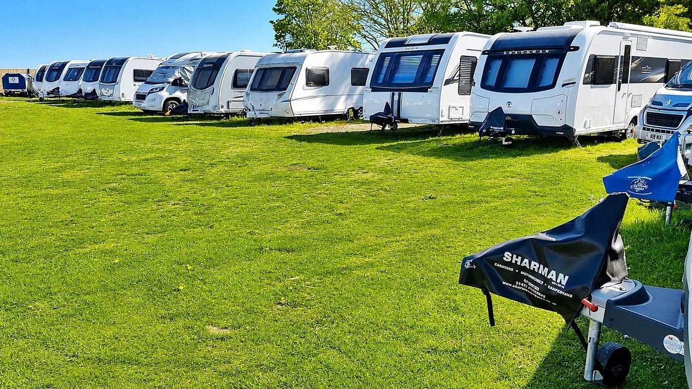 Suffolk Caravans Gold Standard CaSSOA Secure Caravan Storage Facility Near Ipswich in Suffolk 1