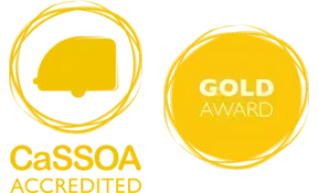 CaSSOA Gold Award Secure Caravan Storage Facility