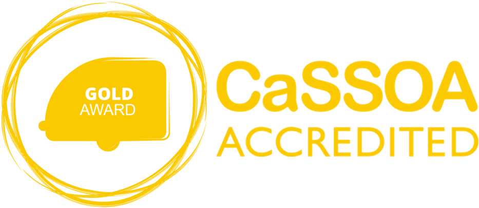 CaSSoa Gold Standard Logo for Suffolk Caravans near Ipswich