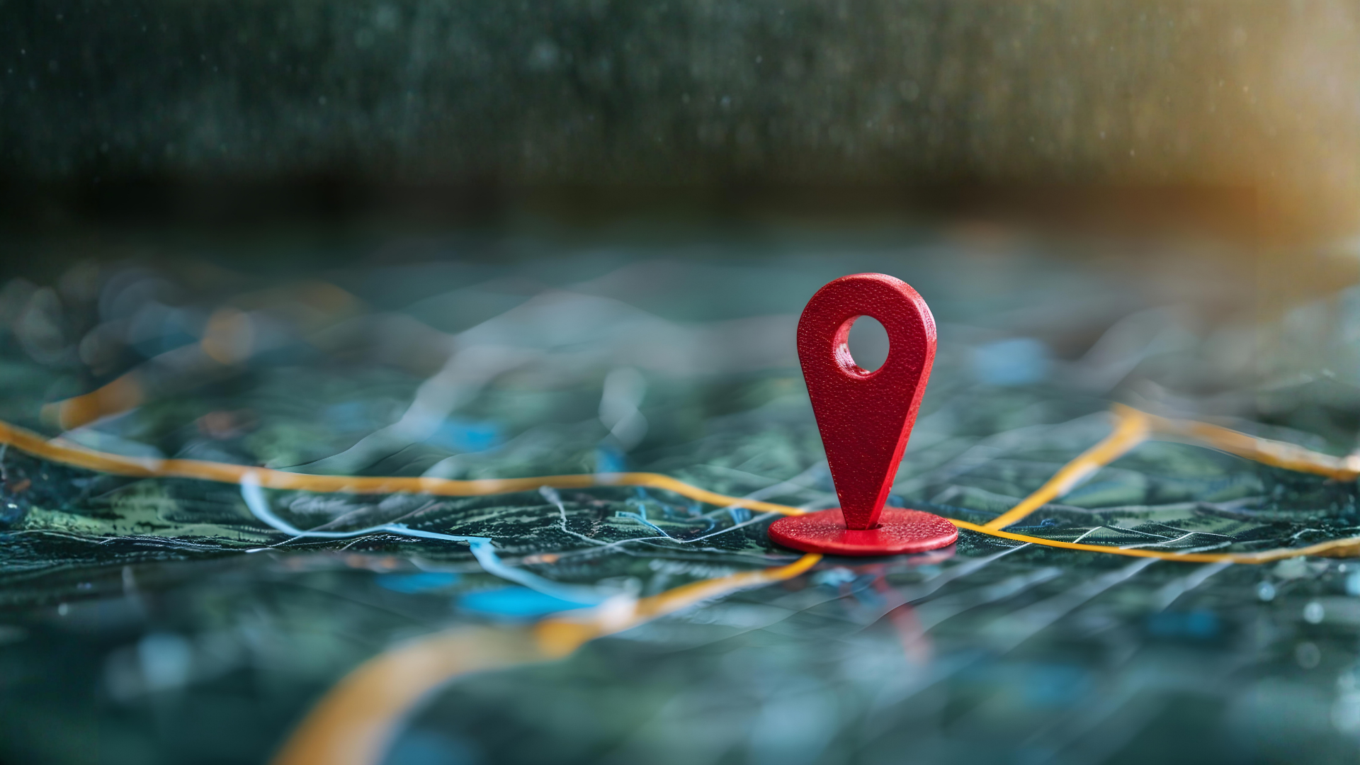 pin on map