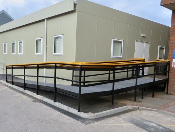 Handmade Wheelchair Ramps by Lymington ramps
