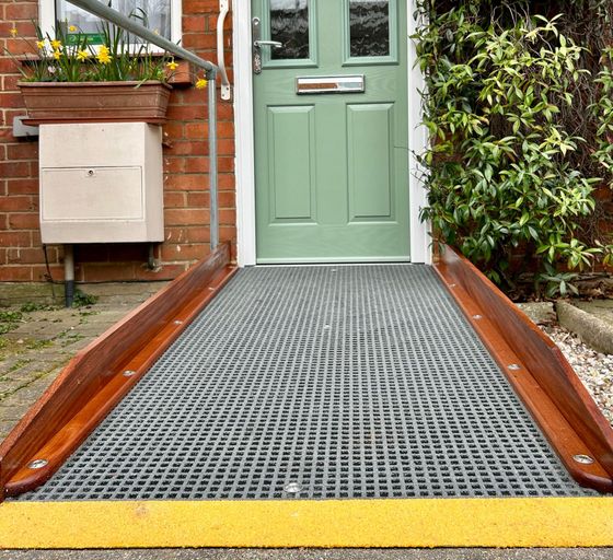 Handmade Wheelchair Ramps by Lymington ramps