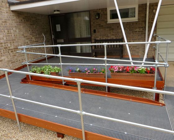 Handmade Wheelchair Ramps by Lymington ramps