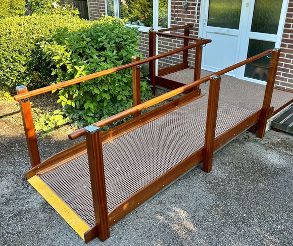 Handmade Wheelchair Ramps by Lymington ramps