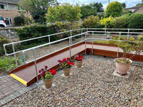 Handmade Wheelchair Ramps by Lymington ramps