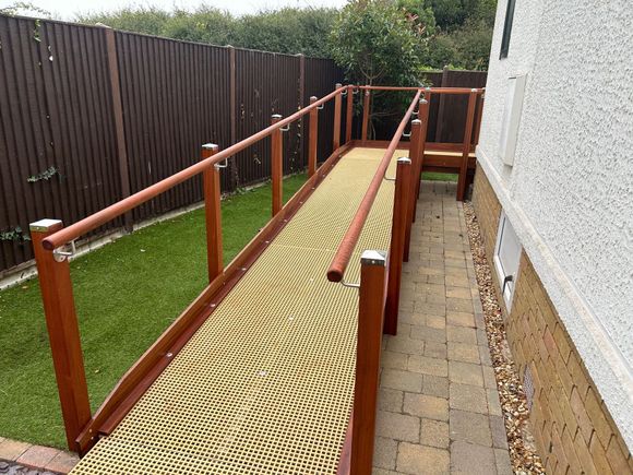 Handmade Wheelchair Ramps by Lymington ramps