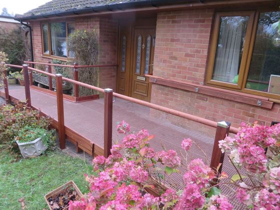 Handmade Wheelchair Ramps by Lymington ramps