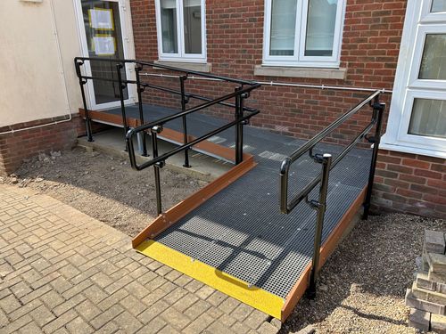 Handmade Wheelchair Ramp for Heartbeat House, Southampton