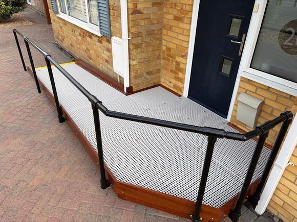 Handmade Wheelchair Ramps by Lymington ramps