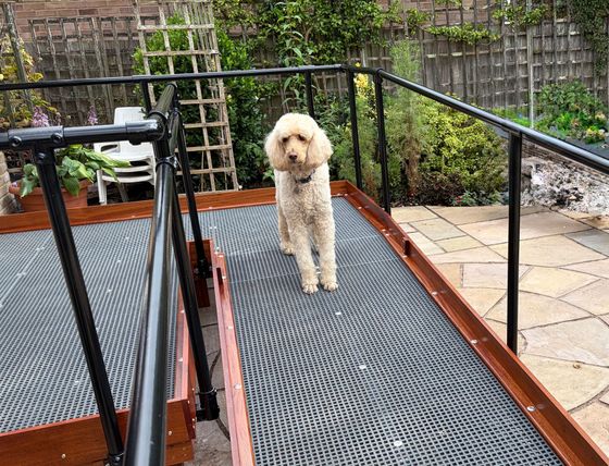 Handmade Wheelchair Ramps by Lymington ramps