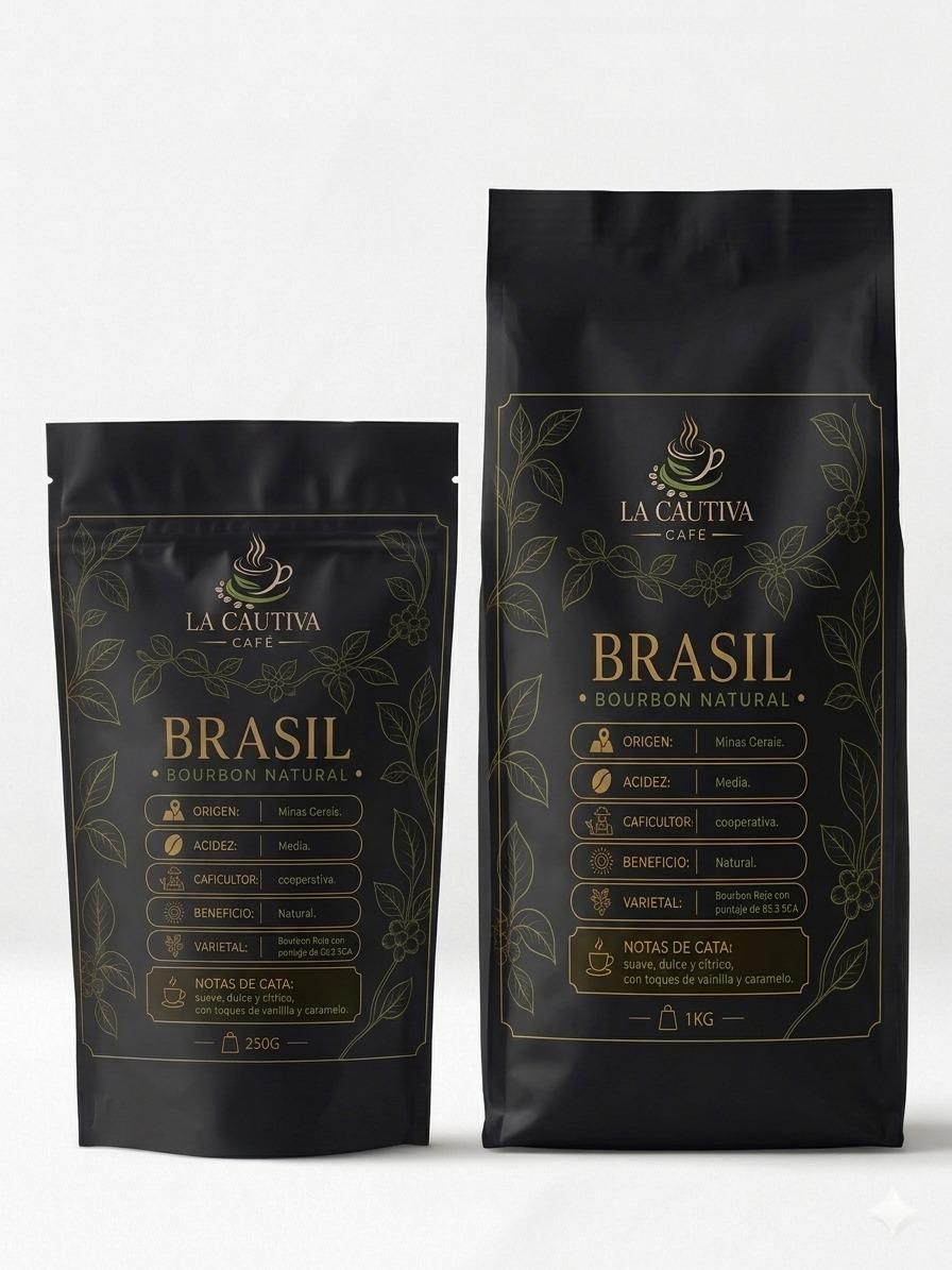 Café de Especialidad Brasil Bourbon Natural