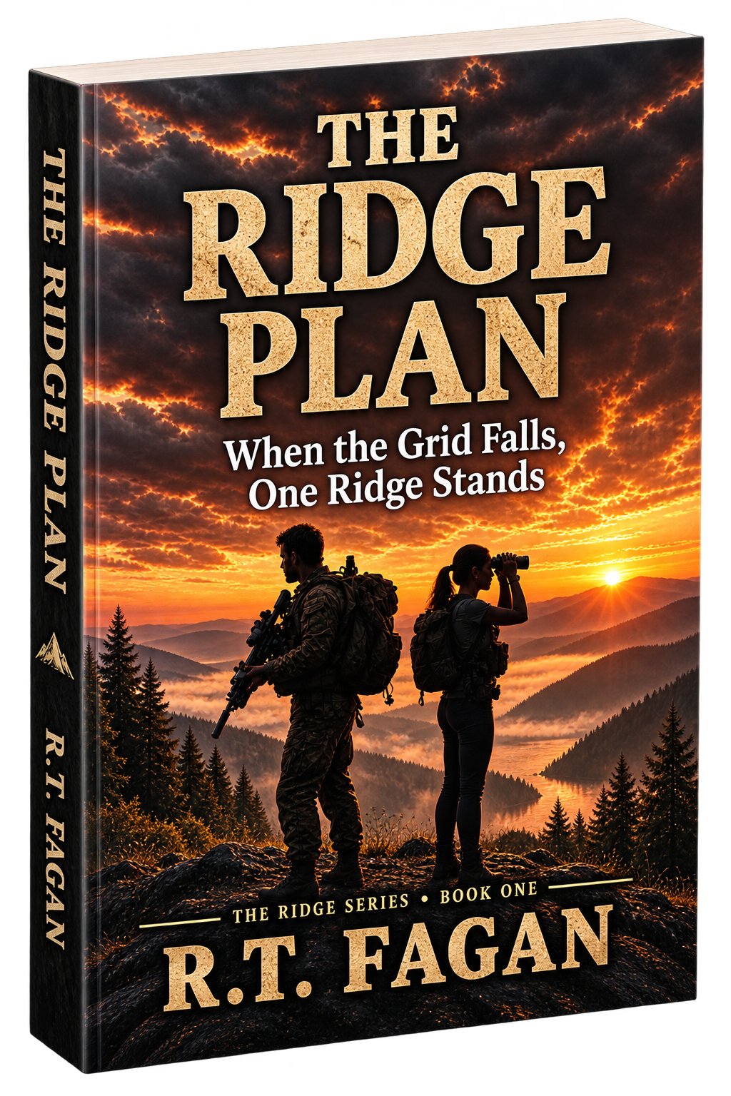 The Ridge Plan, When the Grid Falls, One Ridge Stands book cover.