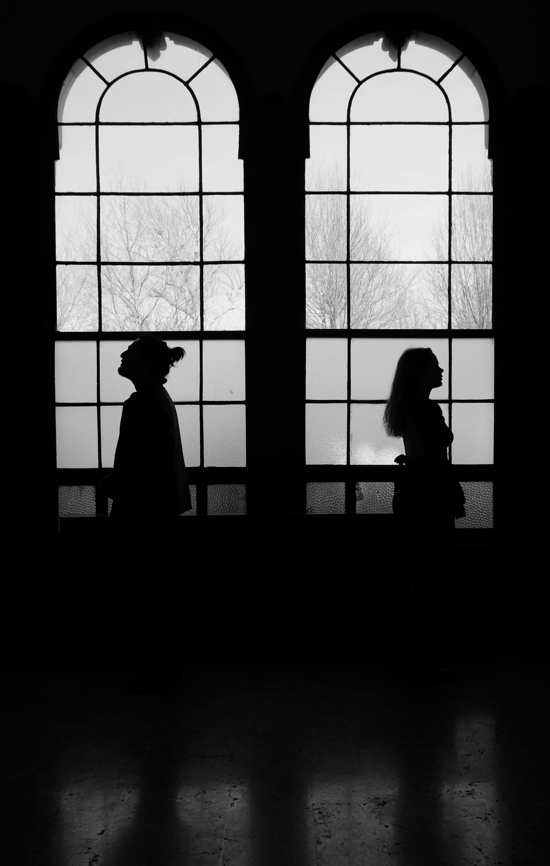 couple qui ne se regarde pas