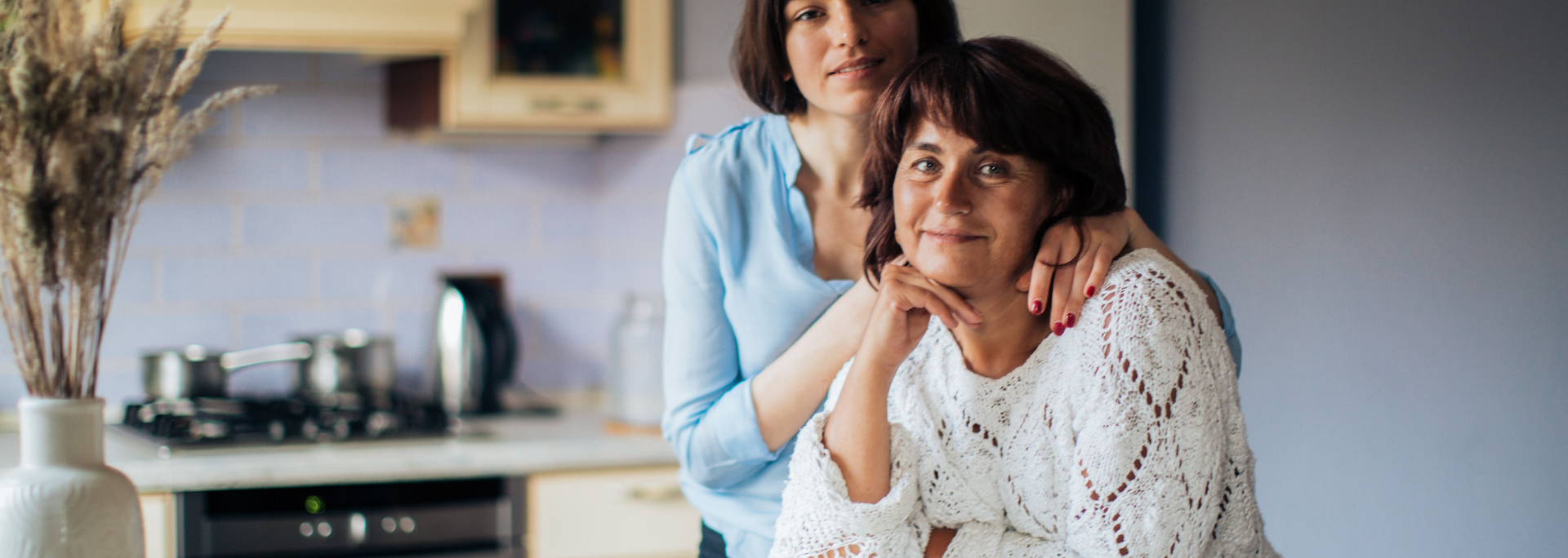 Picture of a mother and daughter. 