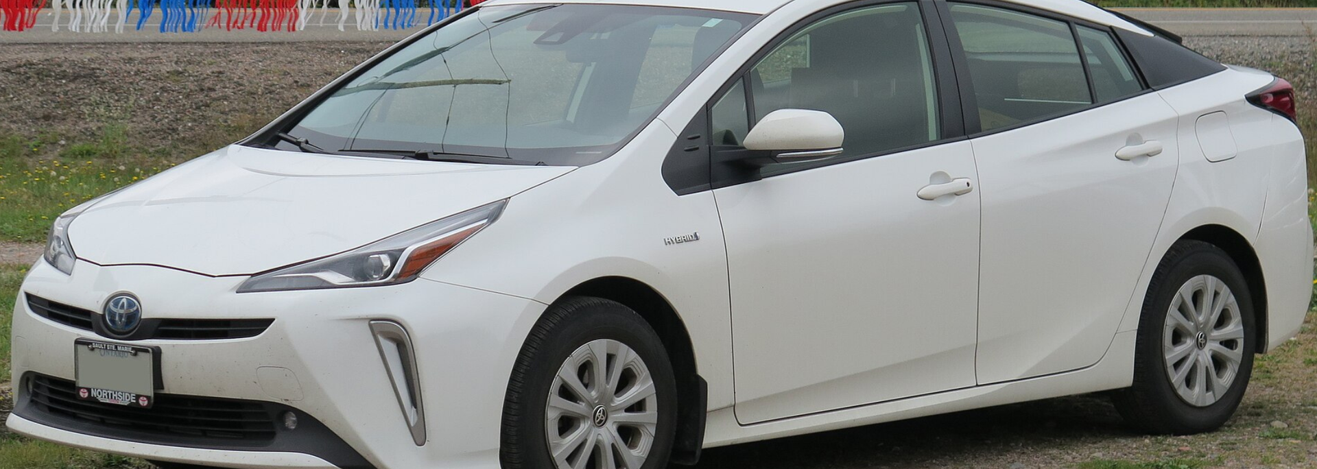 Picture of a Toyota Prius. 