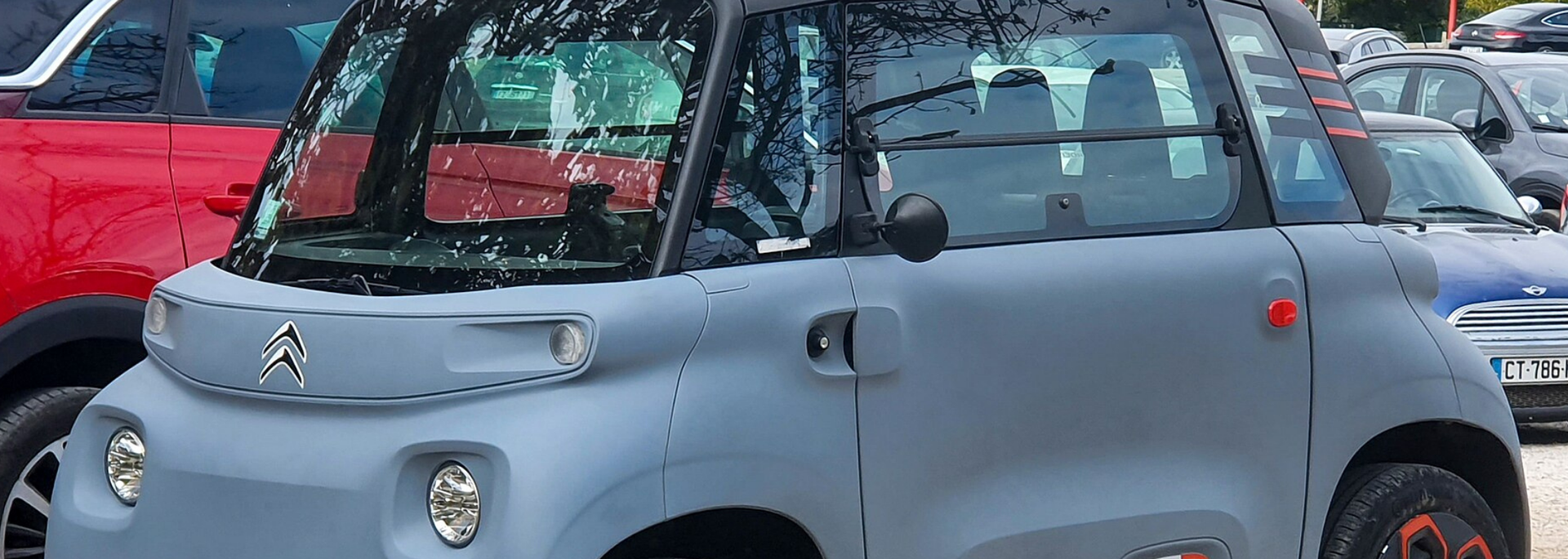 Picture of a Citroën Ami.