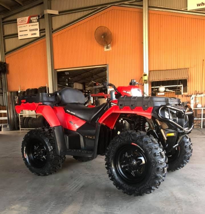 inside garage
