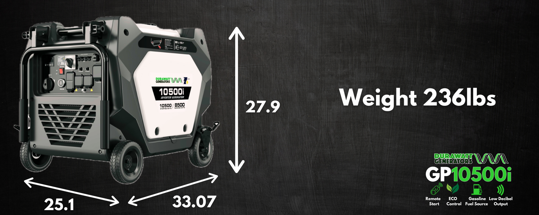 DuraWatt Generators makes the best brand of Inverter generators on the market.