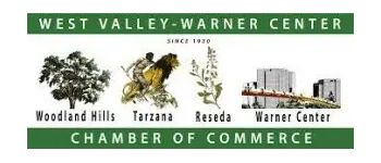 West valley-warner center chamber of commerce logo