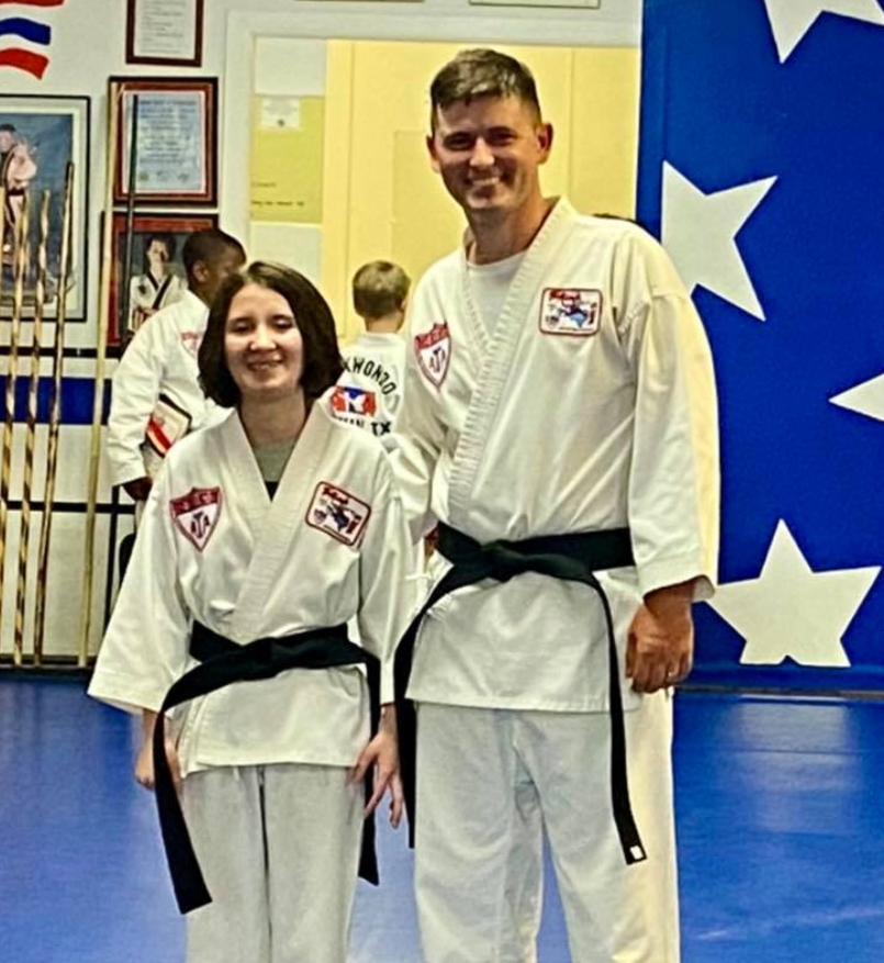 Kids Taekwondo class at Olford's ATA in Lufkin