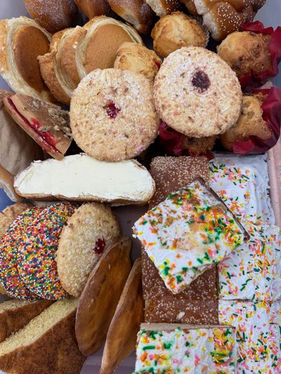 Fresh Mexican pan dulce at Mini Market Mundo Latino in Avon