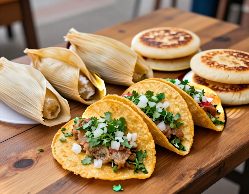 Street tacos, tamales and arepas from the Mundo Latino kitchen in Avon