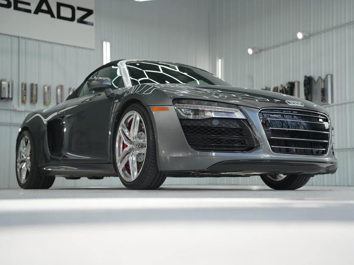 Audi car with ceramic coating