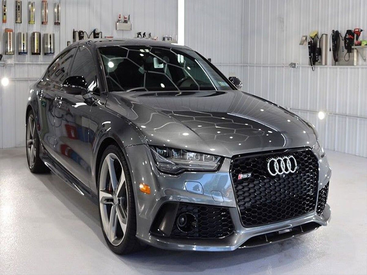 Audi with ceramic coating