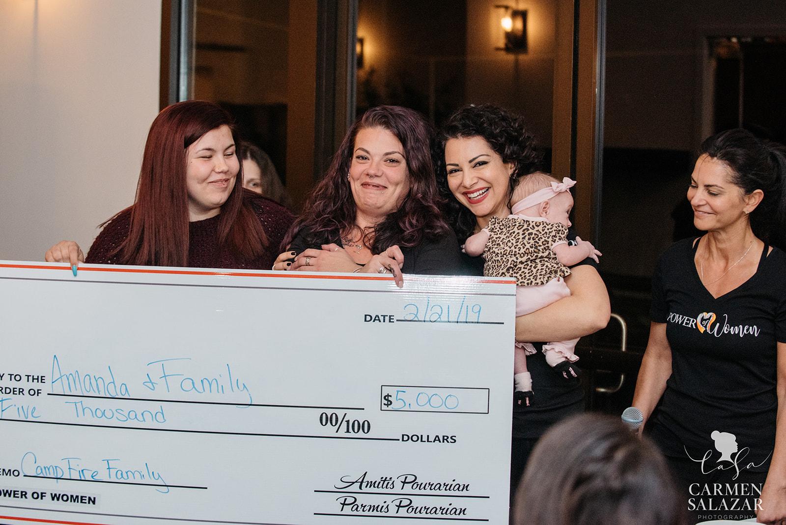 Power of 100 women photo op