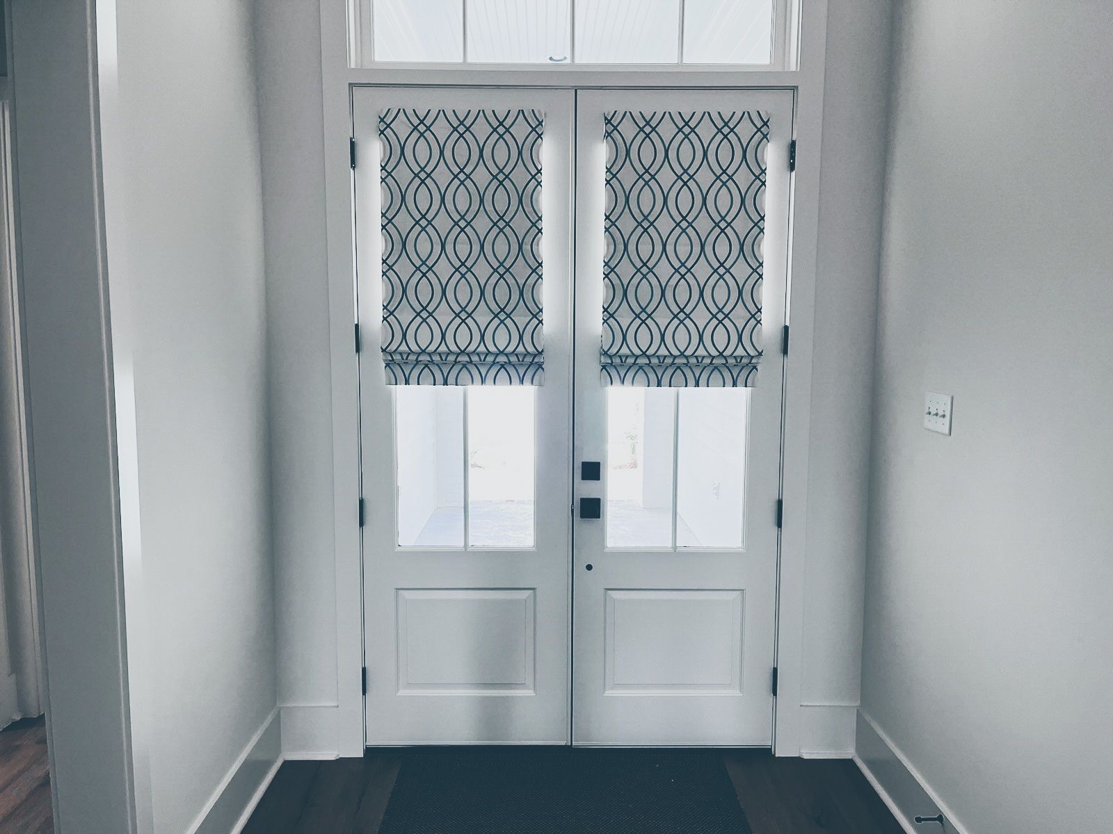 Wall Decor and More designed Roman Shades
