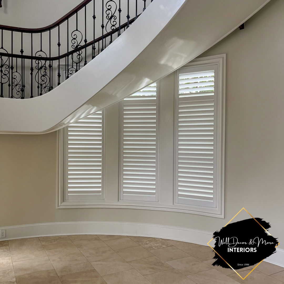 Wall Decor and More: Plantation Shutter Install