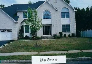 A picture of a house before being remodeled