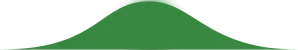 Green curve section divider Green curve section divider