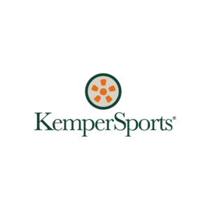 A logo for a company called kemper sports