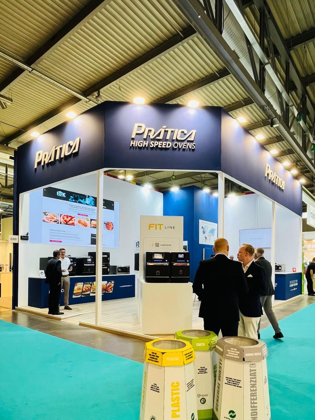Trade show booth for 