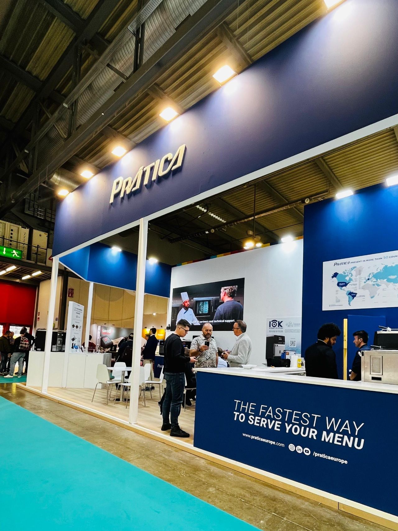 Exhibition booth for 
