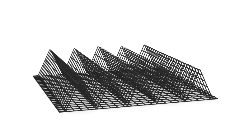 A black and white drawing of a piece of metal on a white background