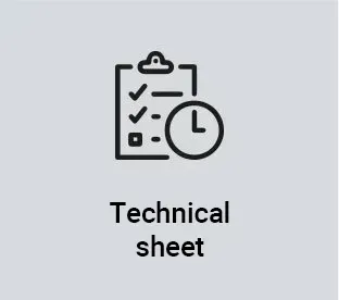 A technical sheet icon with a clipboard and a clock.
