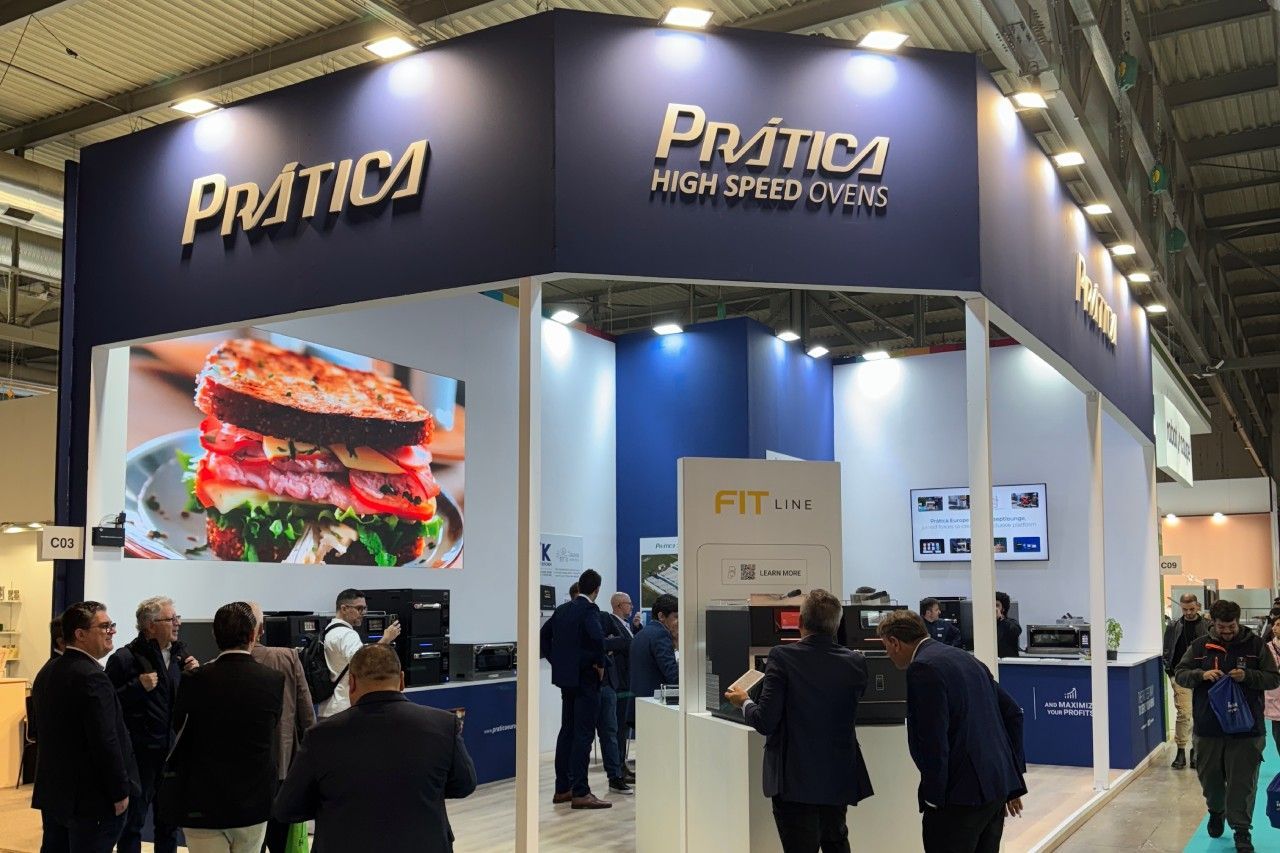 Prática's exclusive booth at Host Milano 2025