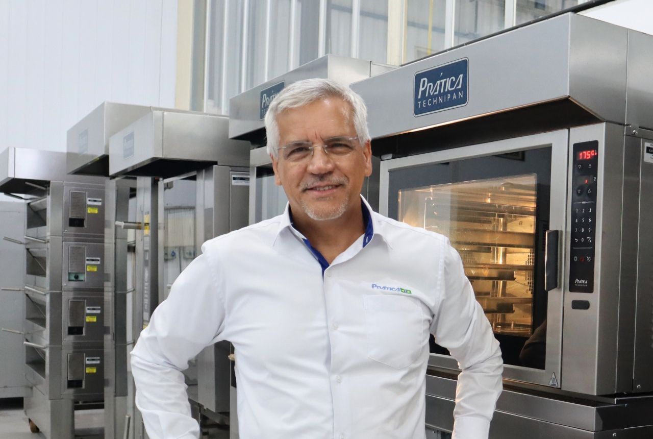 Prática’s President, André Rezende, at the company’s factory in Pouso Alegre, Minas Gerais, Brazil.
