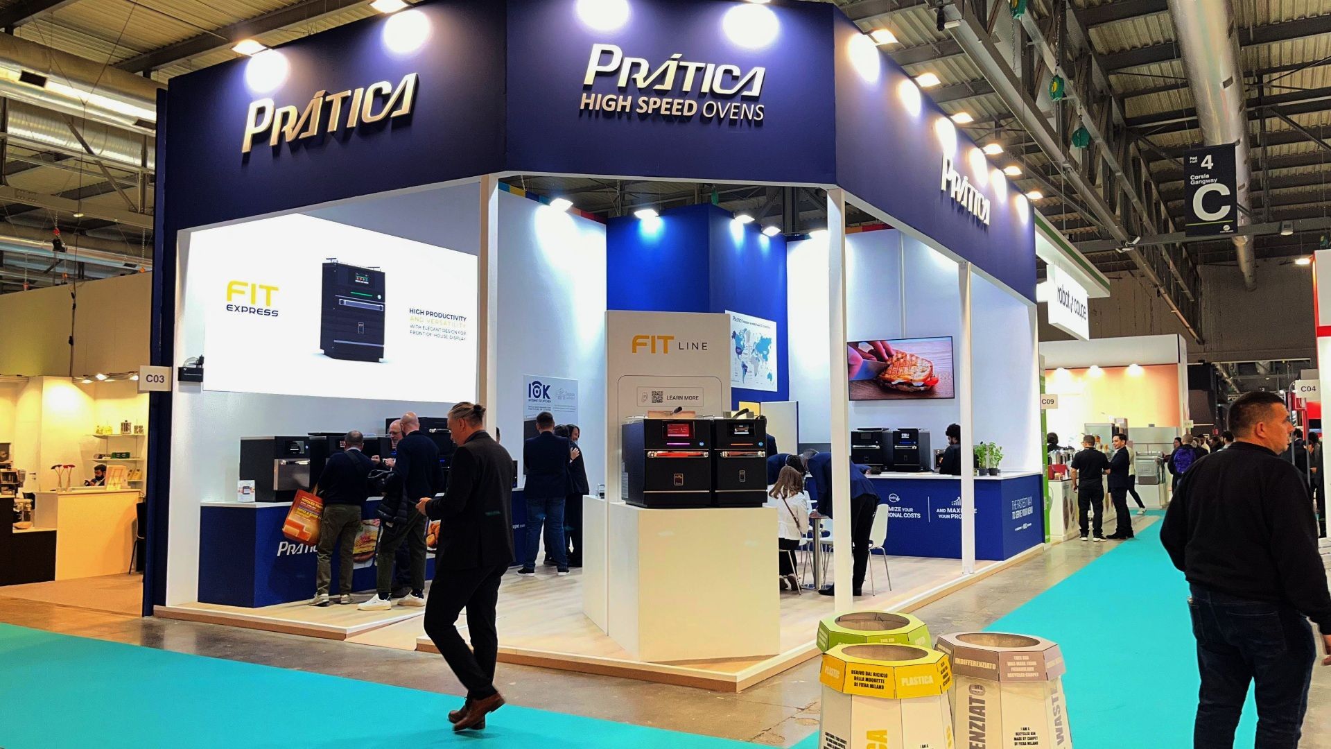 Trade show booth for 