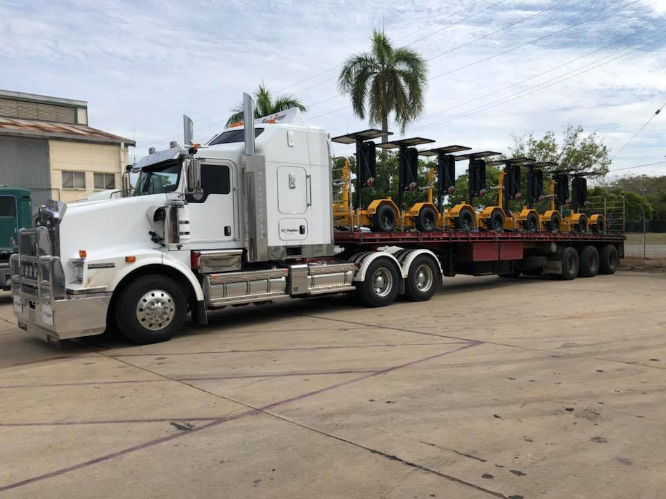 Lot Of Forklift Equipment Transport — NQ Freighters In Brisbane QLD