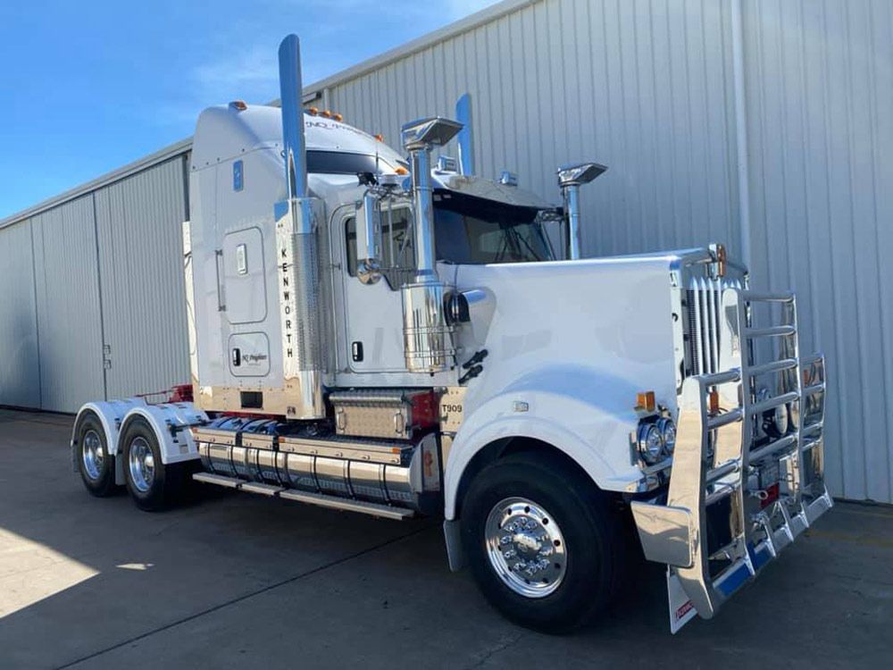 Freight Truck Parked Outside The Warehouse — NQ Freighters In Bohle QLD