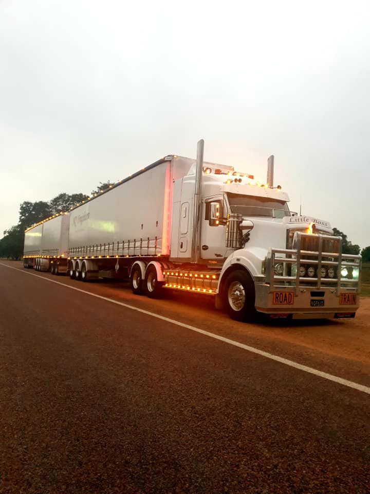 Road Train Truck — NQ Freighters In Bohle QLD
