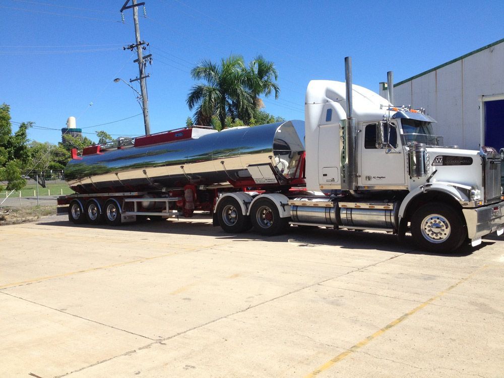 Stainless Big Tank Transport — NQ Freighters In Bohle QLD