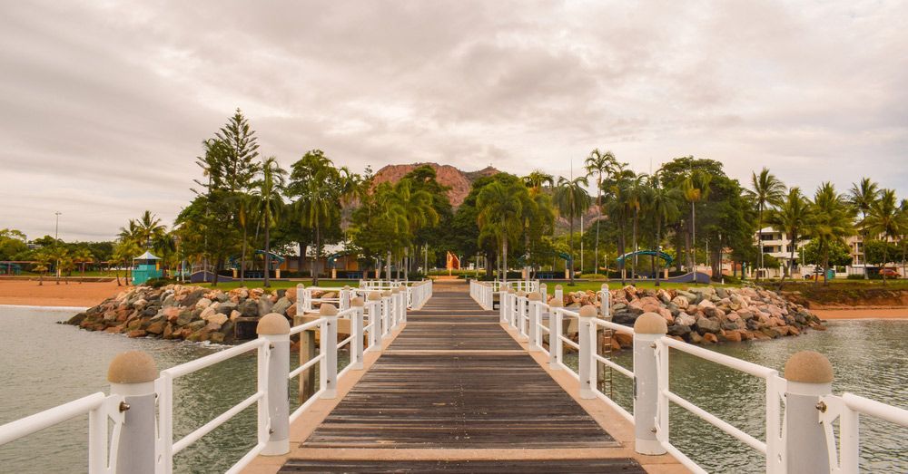Hotel View From Dock — NQ Freighters In Townsville QLD